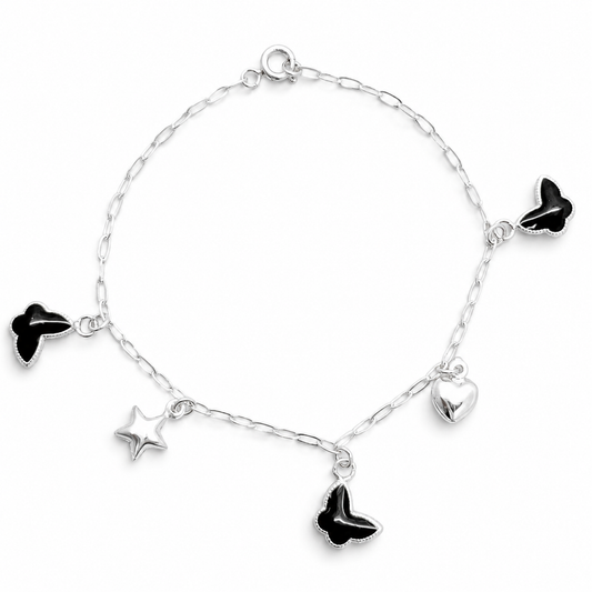 Pulsera Mariposa Negra
