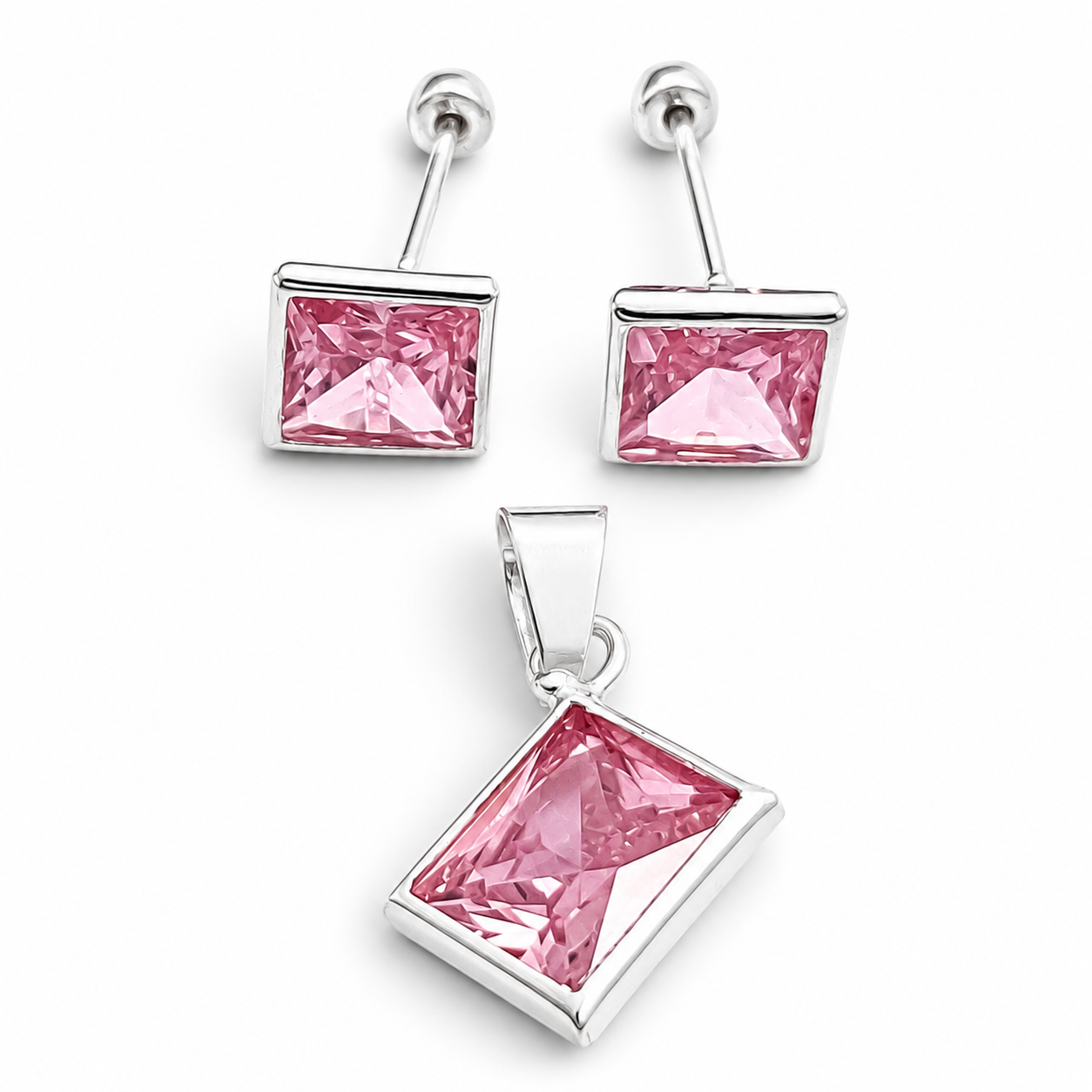 Set Cuadro Rosa