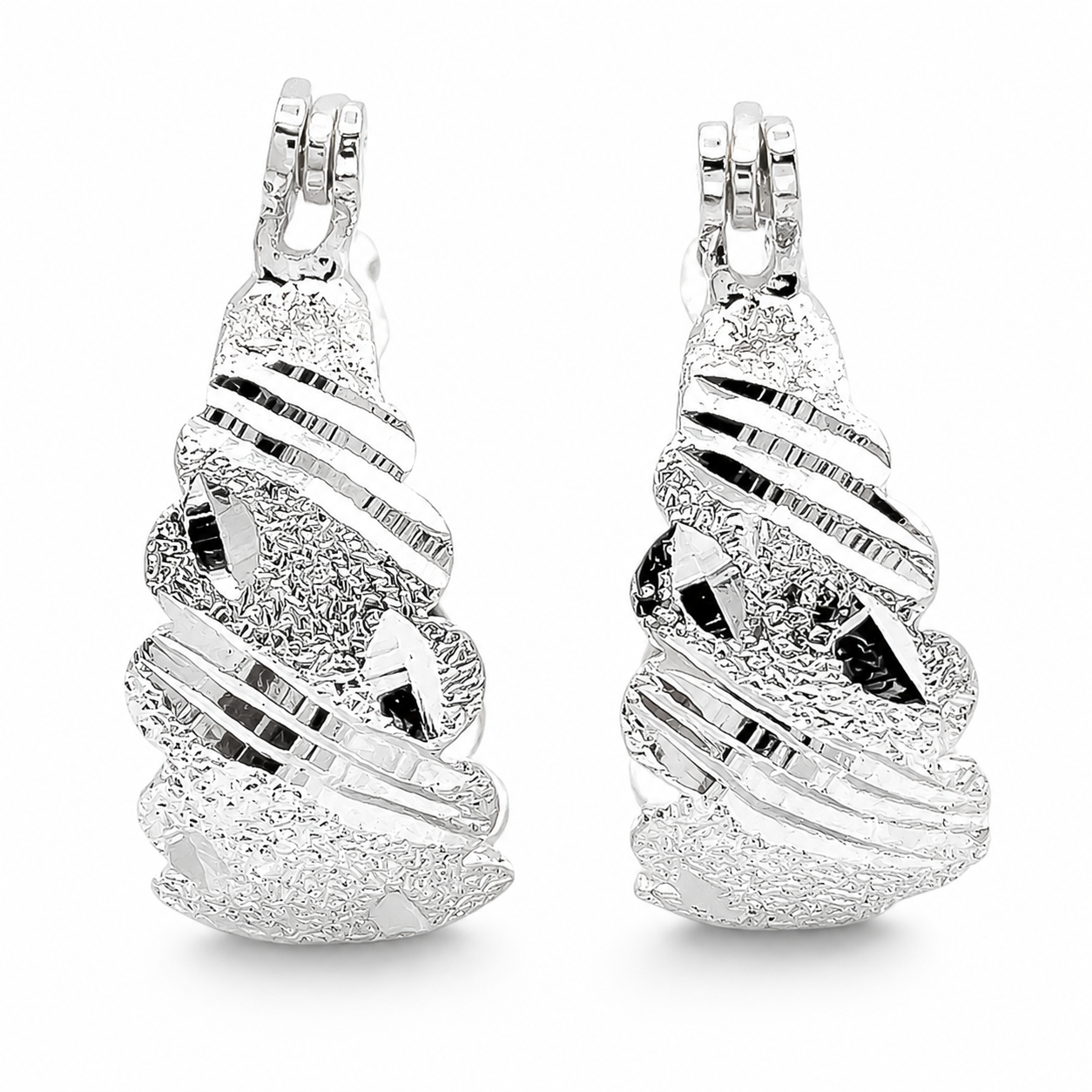 Arracada Chica Plata Ley 925