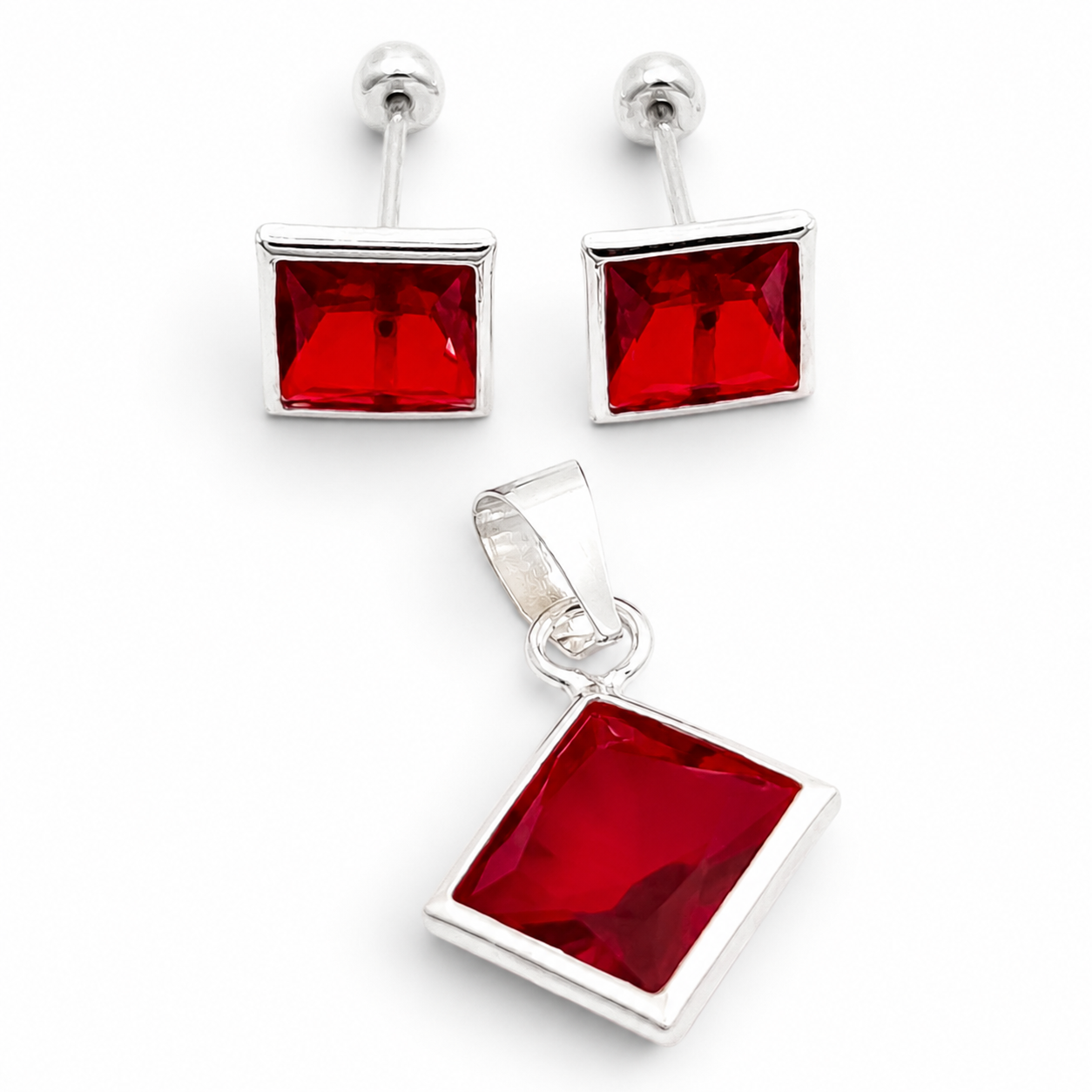 Set Cuadro Rojo