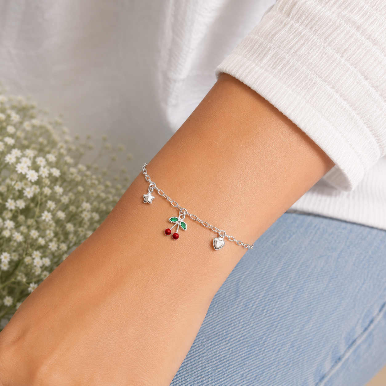 Pulsera Cereza