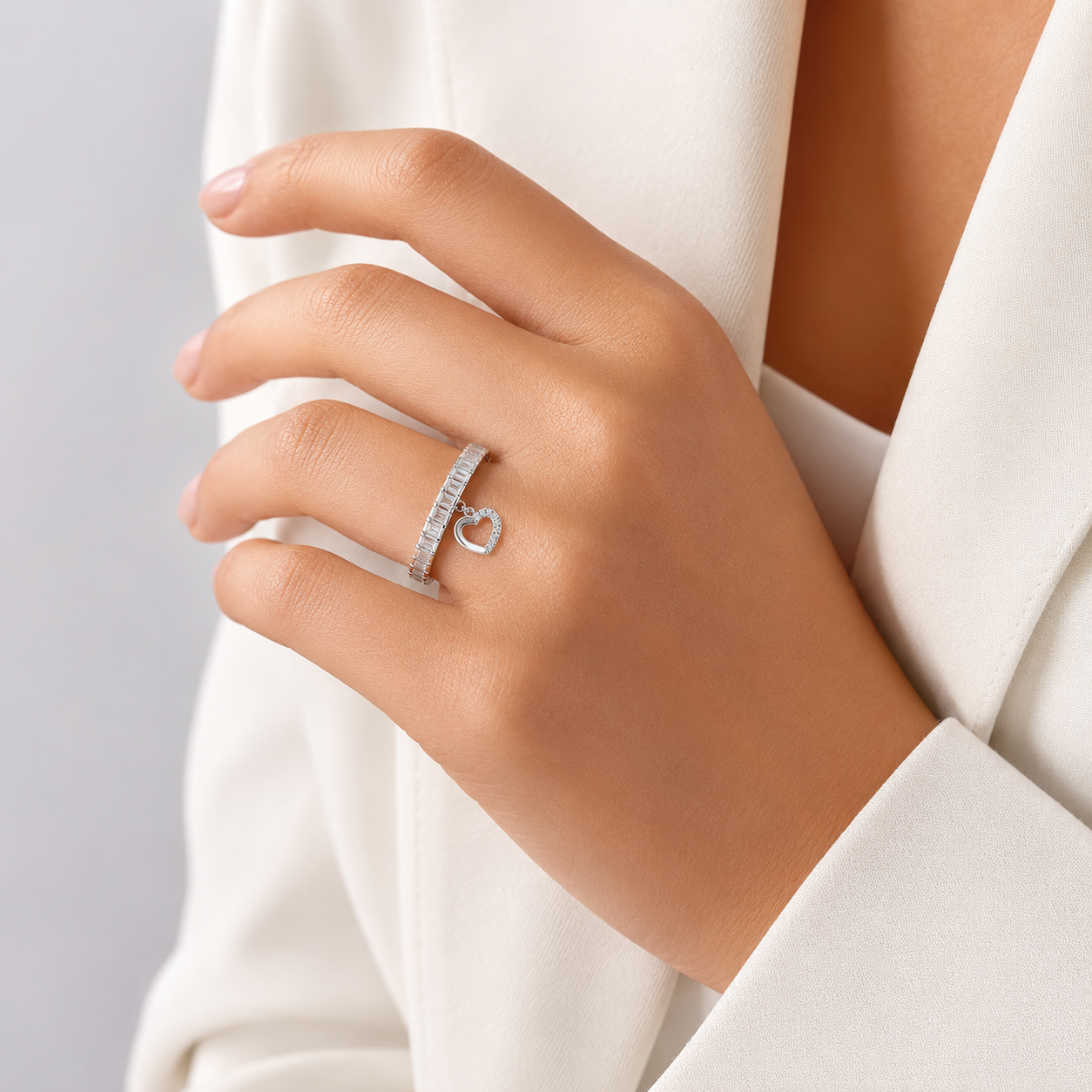 Anillo Corazon