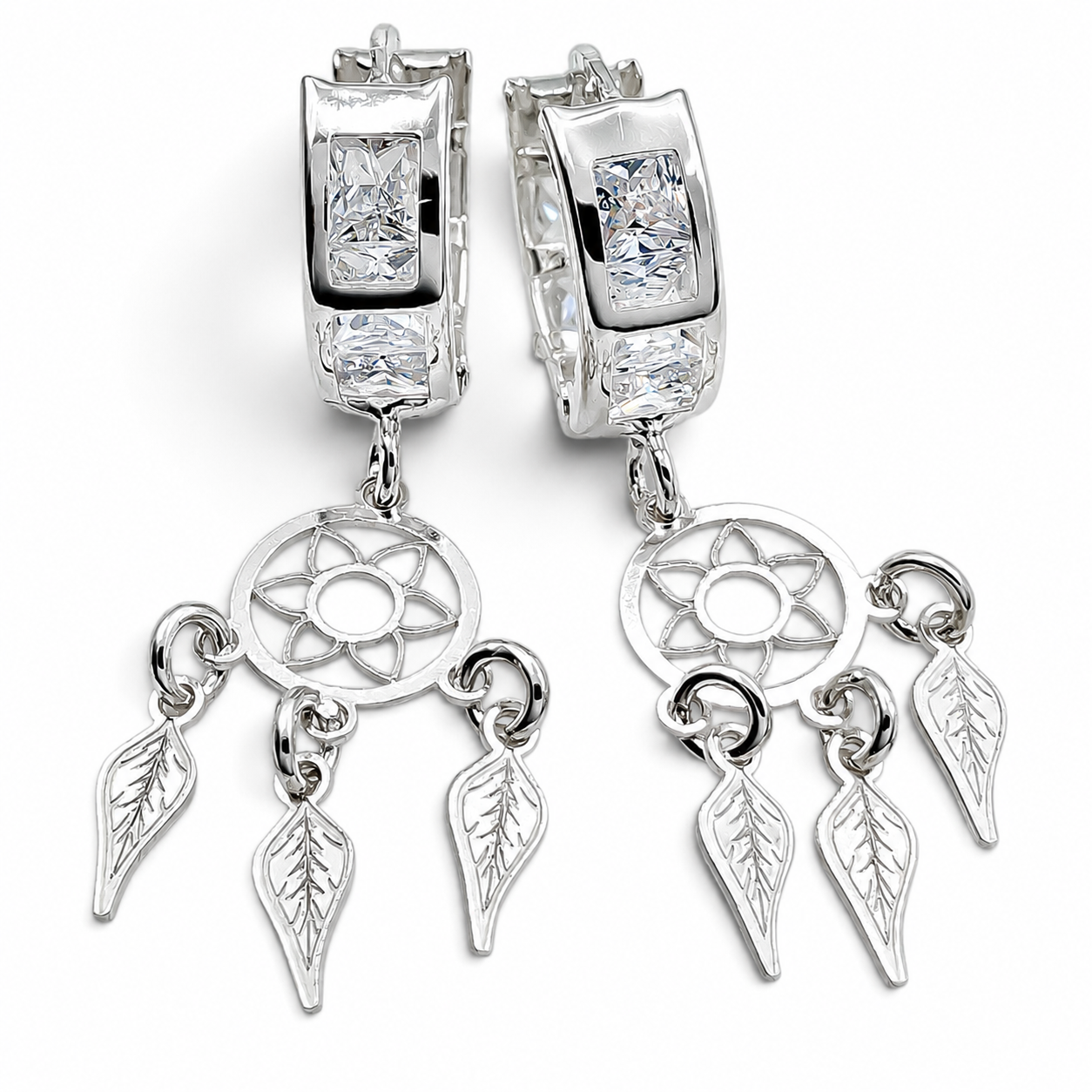 Hugguies Atrapasueños Plata Ley 925