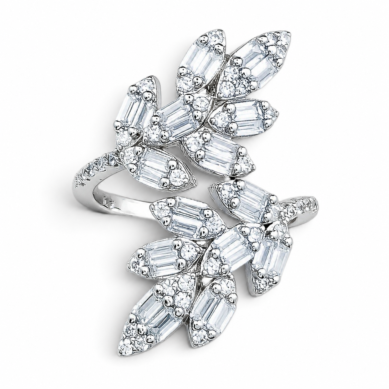 Anillo Hojas Ajustable