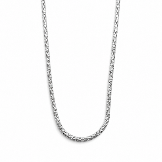 Cadena 1mm Plata Ley 925