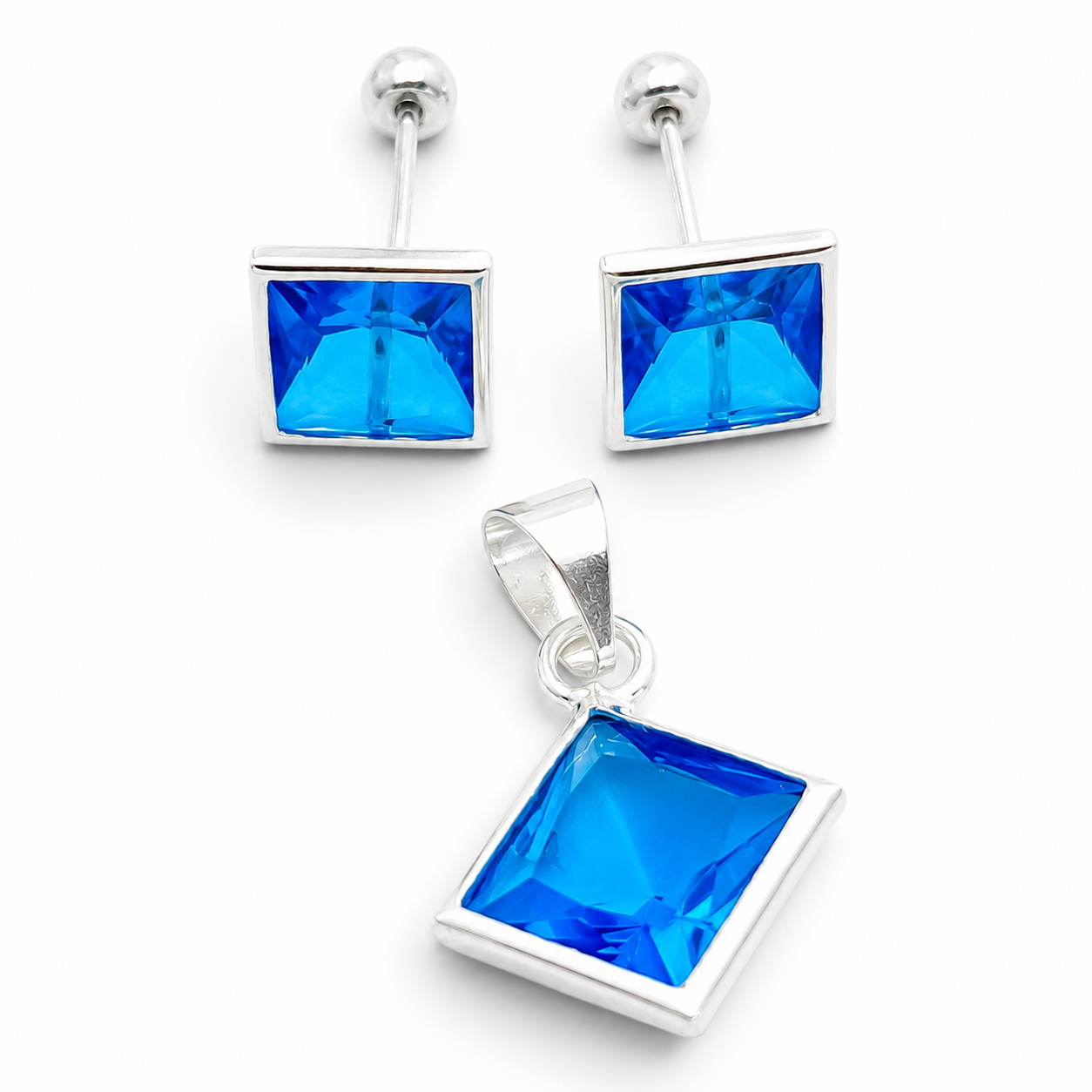 Set Cuadro Azul