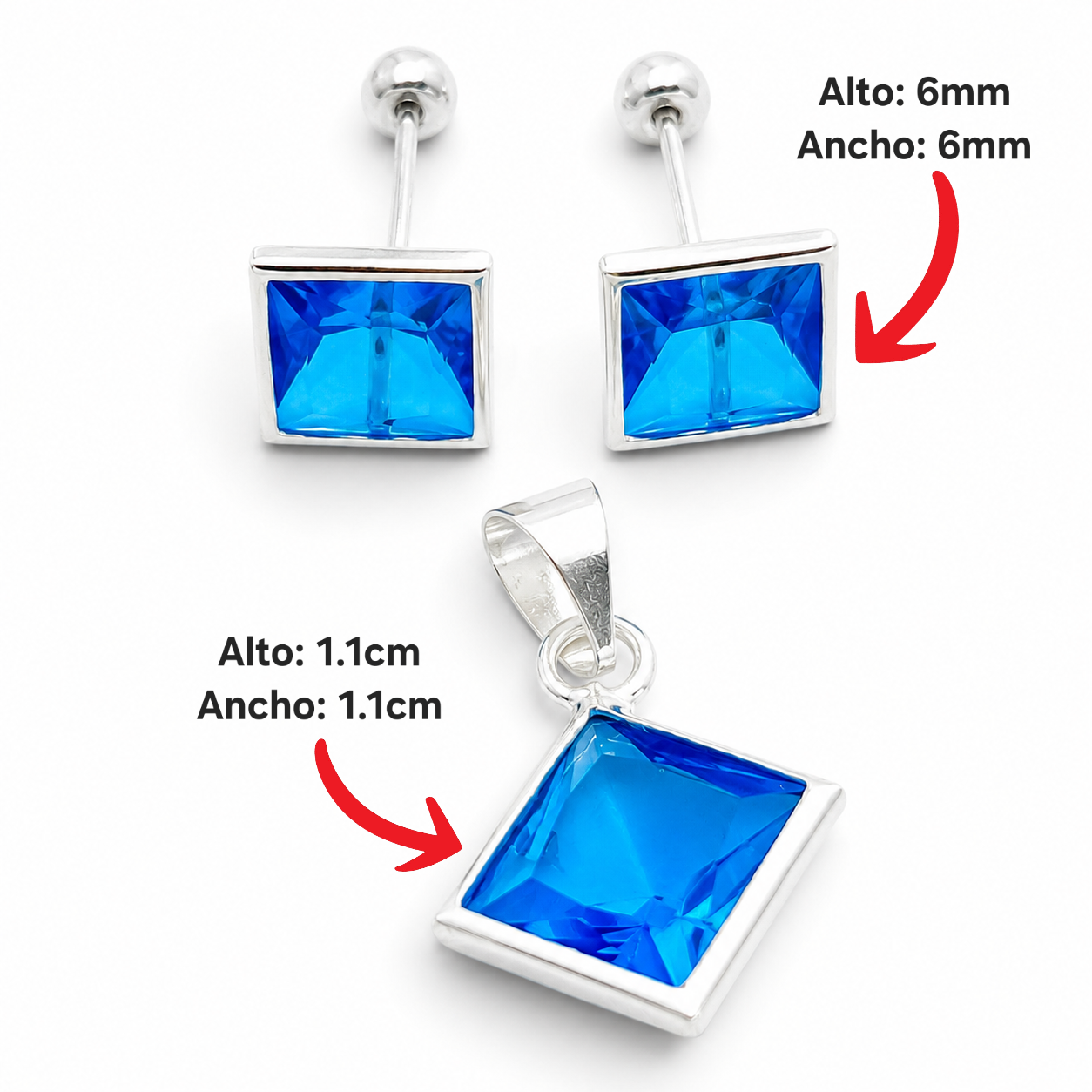 Set Cuadro Azul