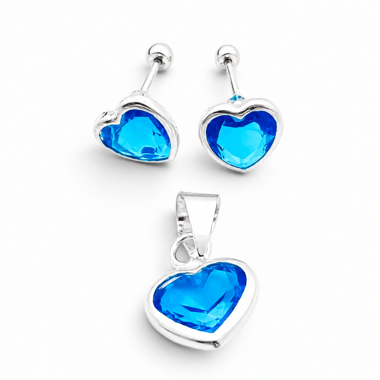 Set Corazon Azul