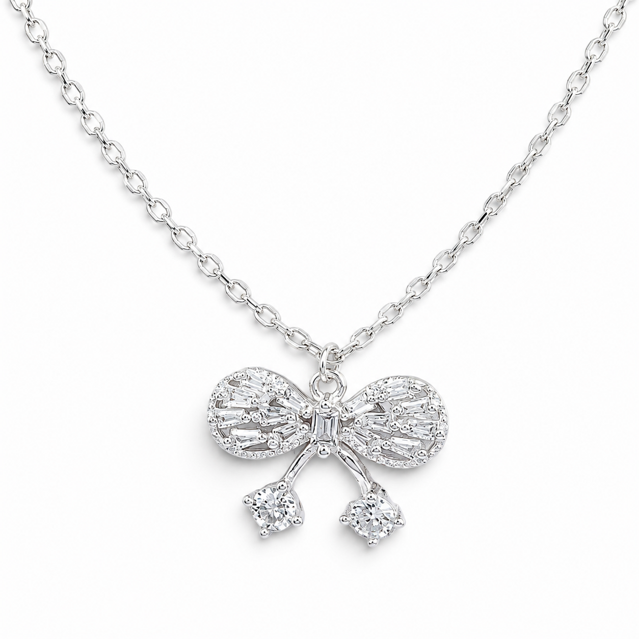 Collar Moño Zirconia