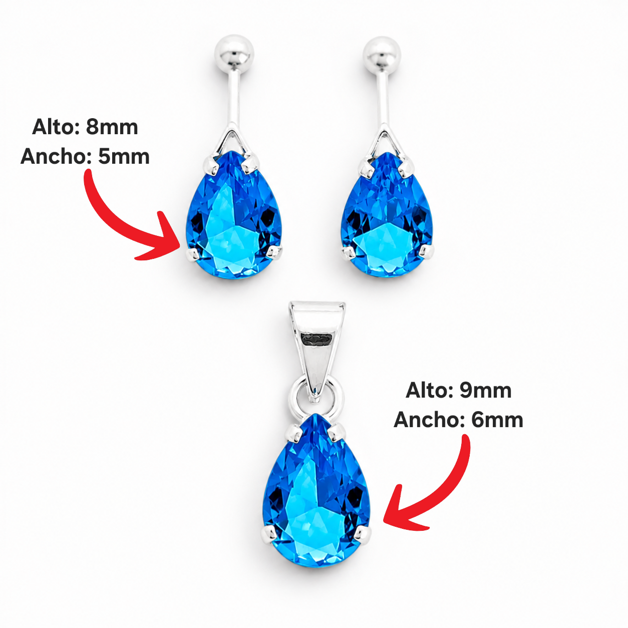 Set Gota Azul