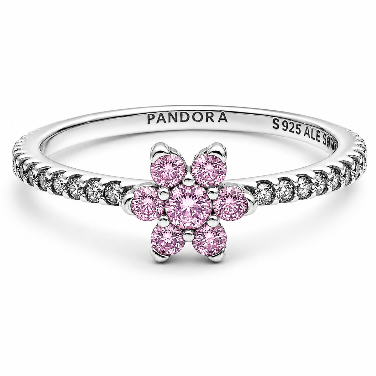 Anillo Florecita Rosa Pan