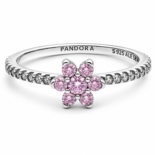 Anillo Florecita Rosa Pan