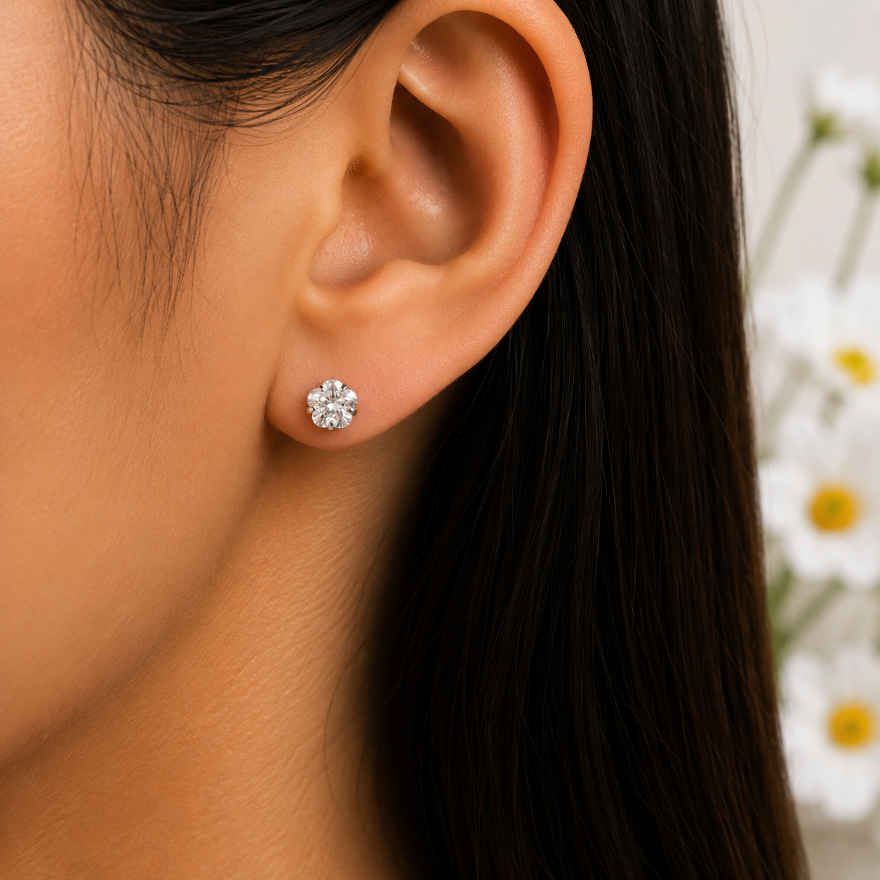 Set Flor Blanco