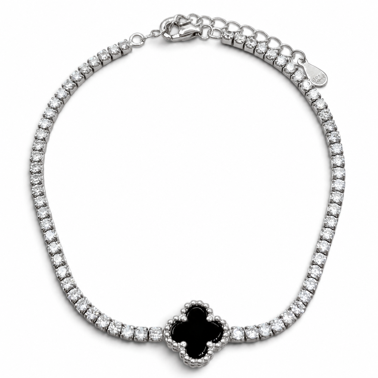 Pulsera Trebol Zirconia