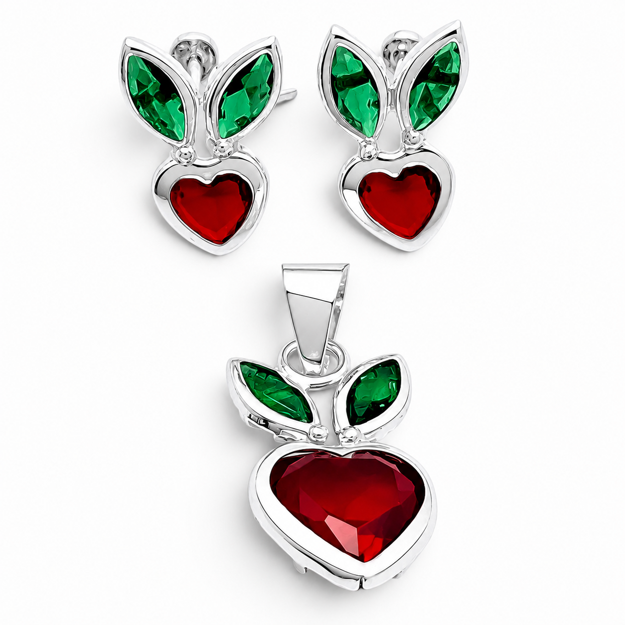 Set Corazon Rojo