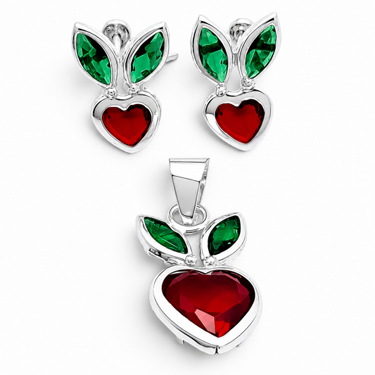 Set Corazon Rojo