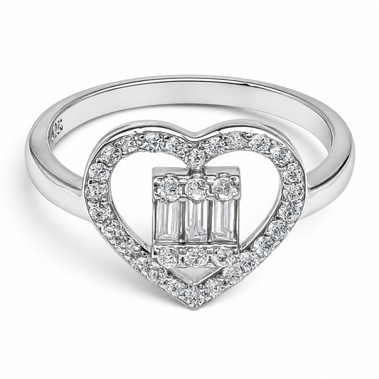 Anillo Corazon