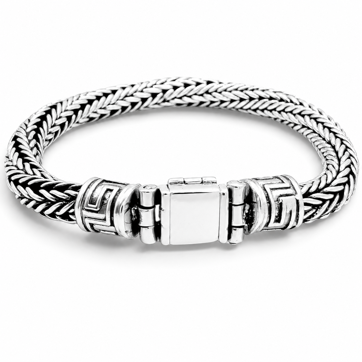 Pulso 7mm Plata Ley 925