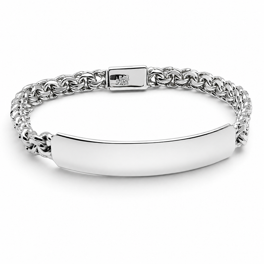Esclava Doble Argolla 5mm Plata Ley 925
