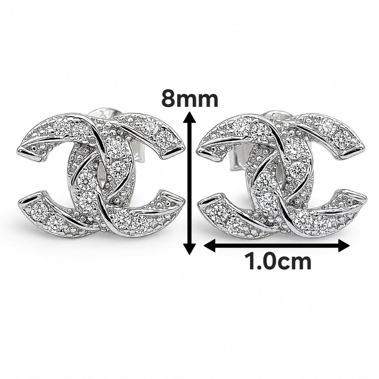 Arete CC Plata Ley 925
