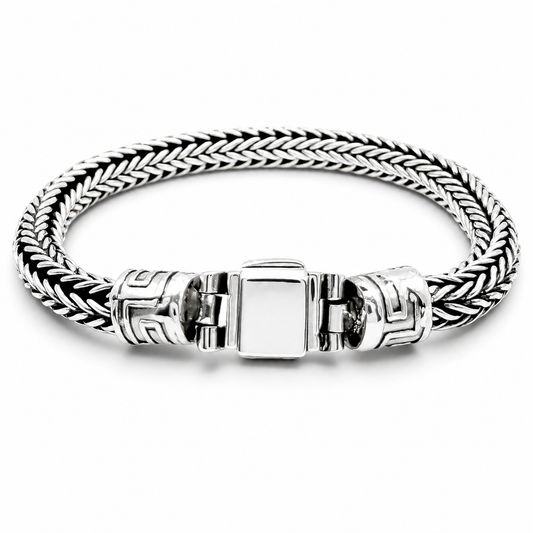Pulso 7mm Plata Ley 925