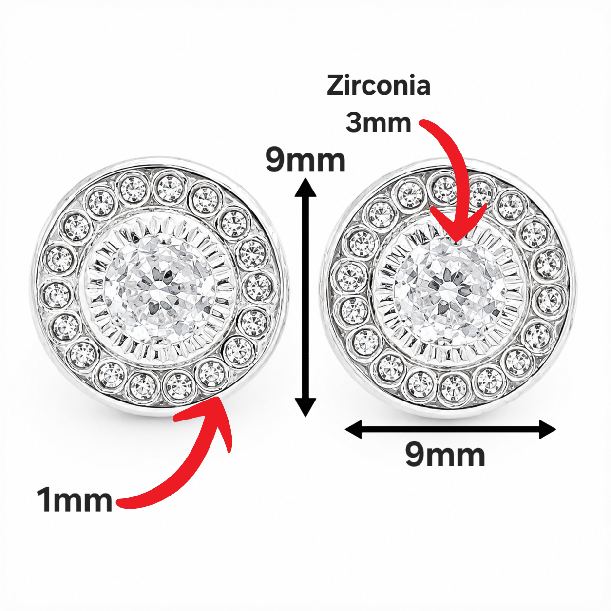 Broquel Zirconia