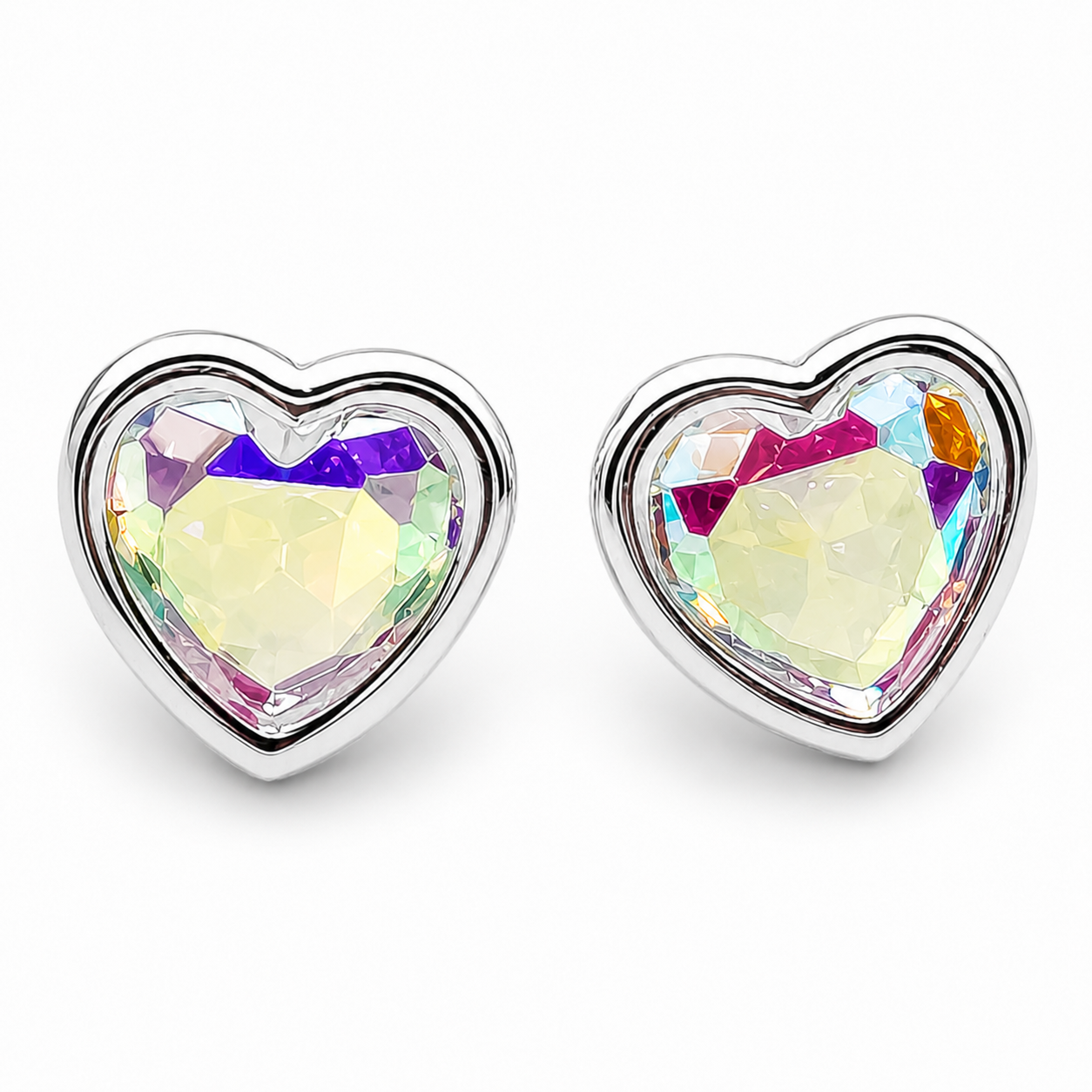 Broquel Corazon Plata Ley 925
