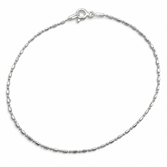 Pulsera Punto y Coma Plata Ley 925