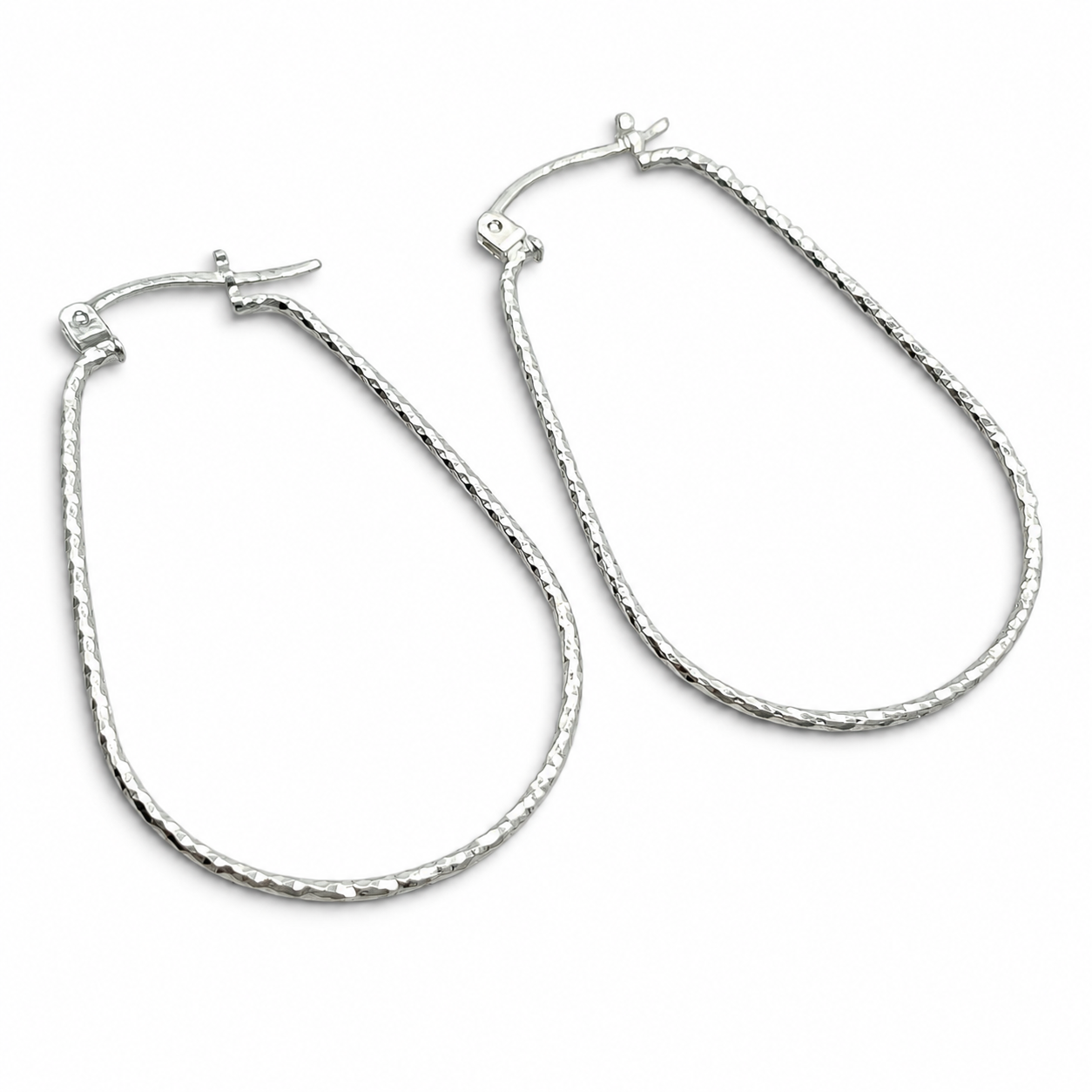 Arracada Grande Plata Ley 925