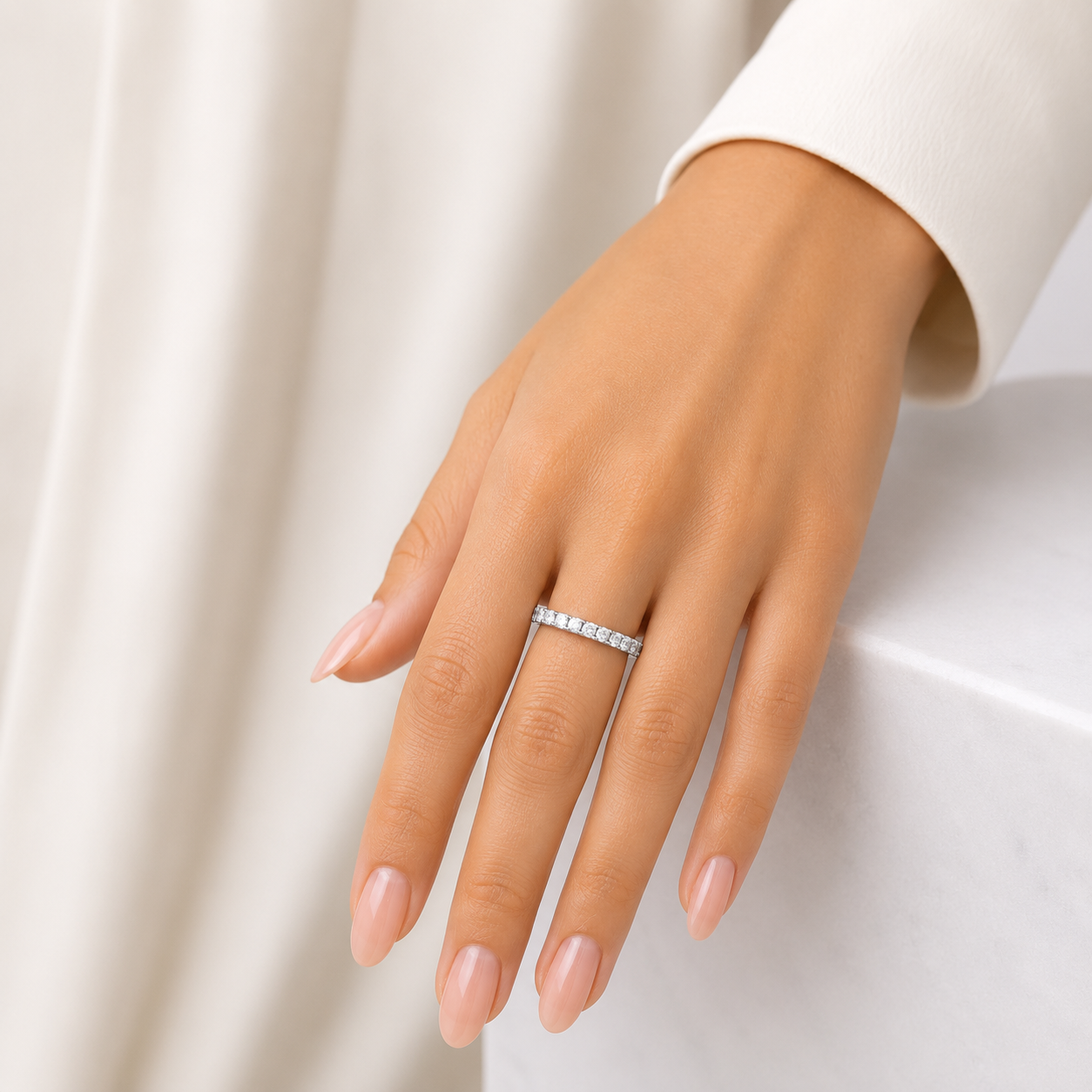 Anillo Zirconia Plata Ley 925