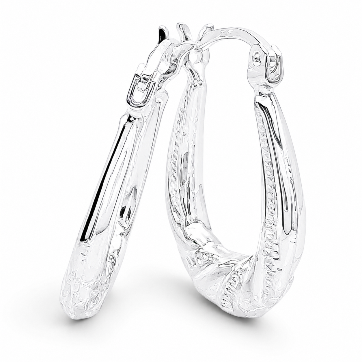 Arracada Canasta Plata Ley 925