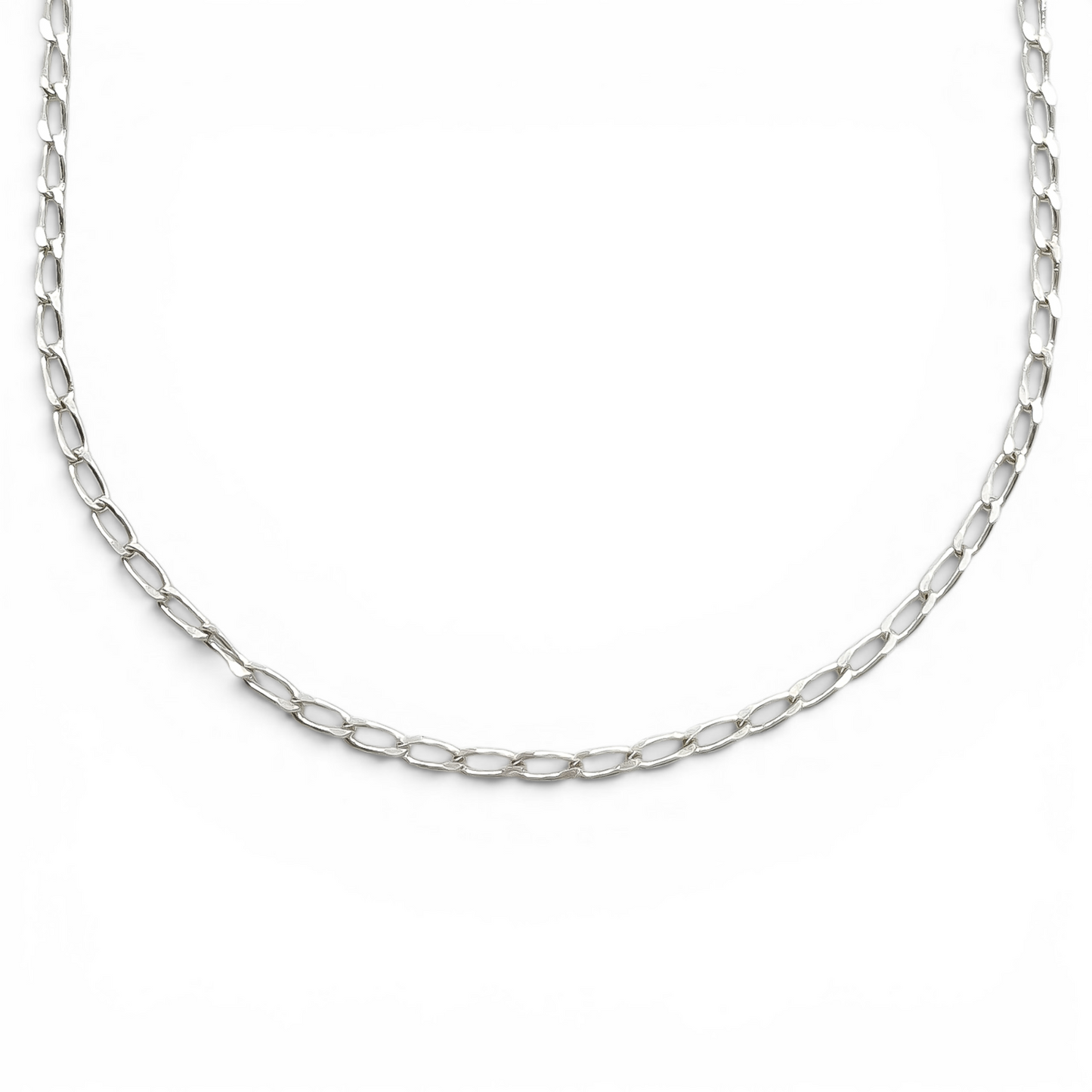 Cadena Semilla 1mm Plata Ley 925