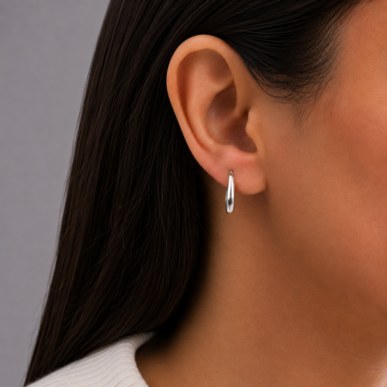 Arracada Canasta Plata Ley 925