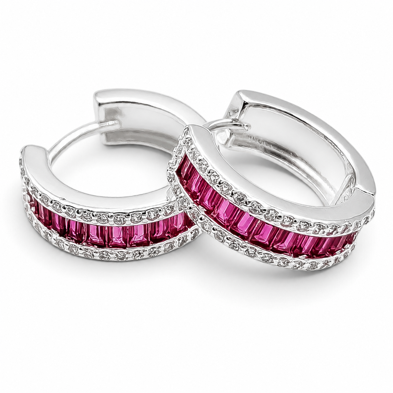 Hugguies Baguette Fiusha Plata Ley 925