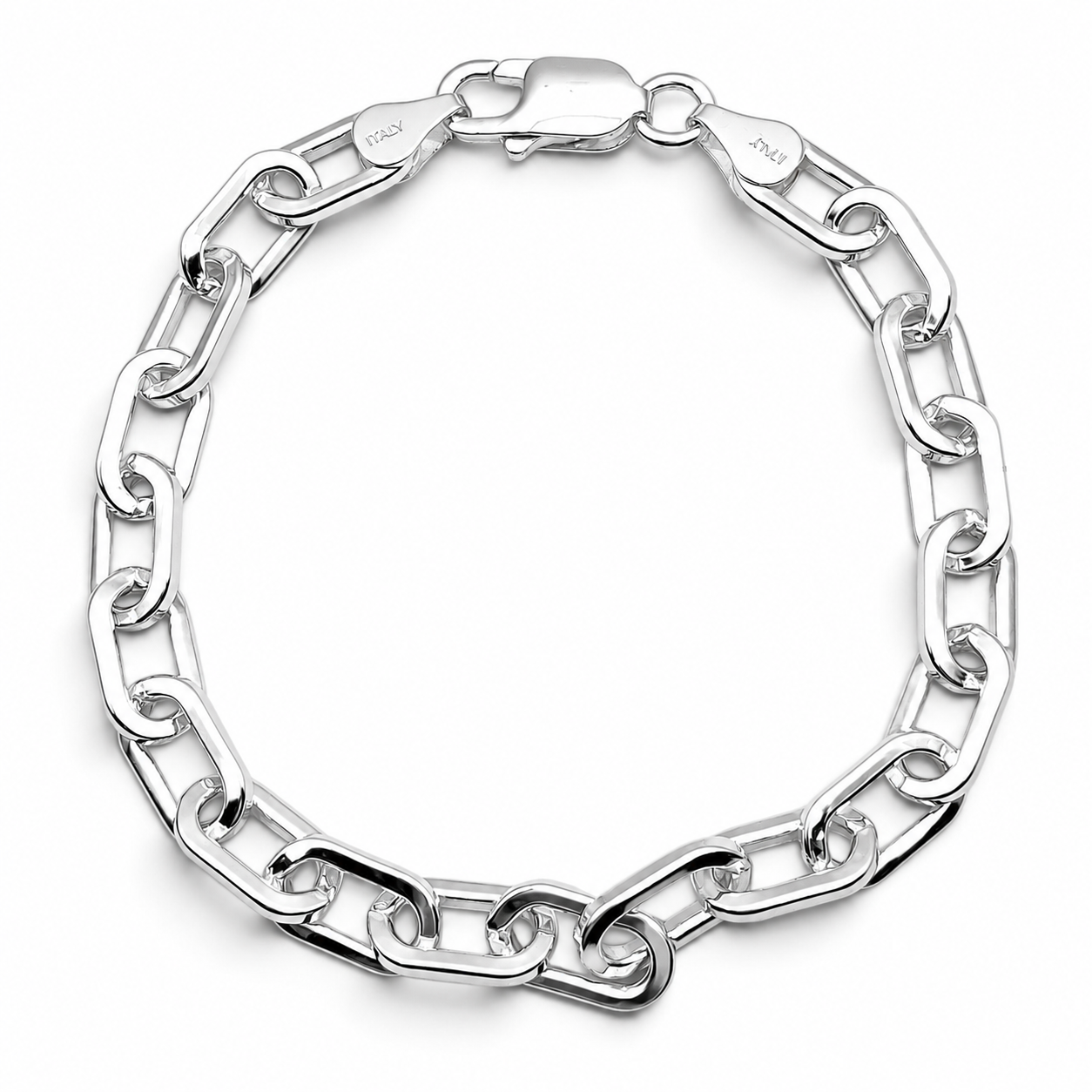 Pulso 7mm Plata Ley 925