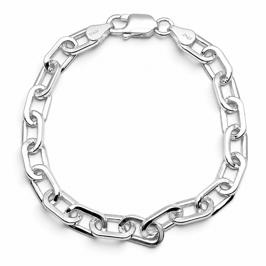 Pulso 7mm Plata Ley 925