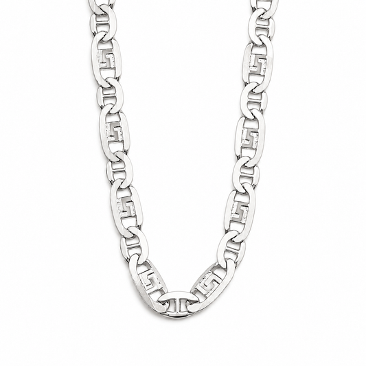 Cadena Planchada 3mm Plata Ley 925