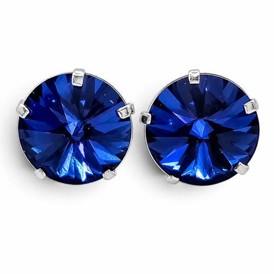 Broquel Azul Grande Plata Ley 925