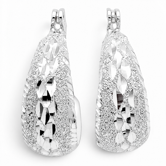 Arracada Plata Ley 925