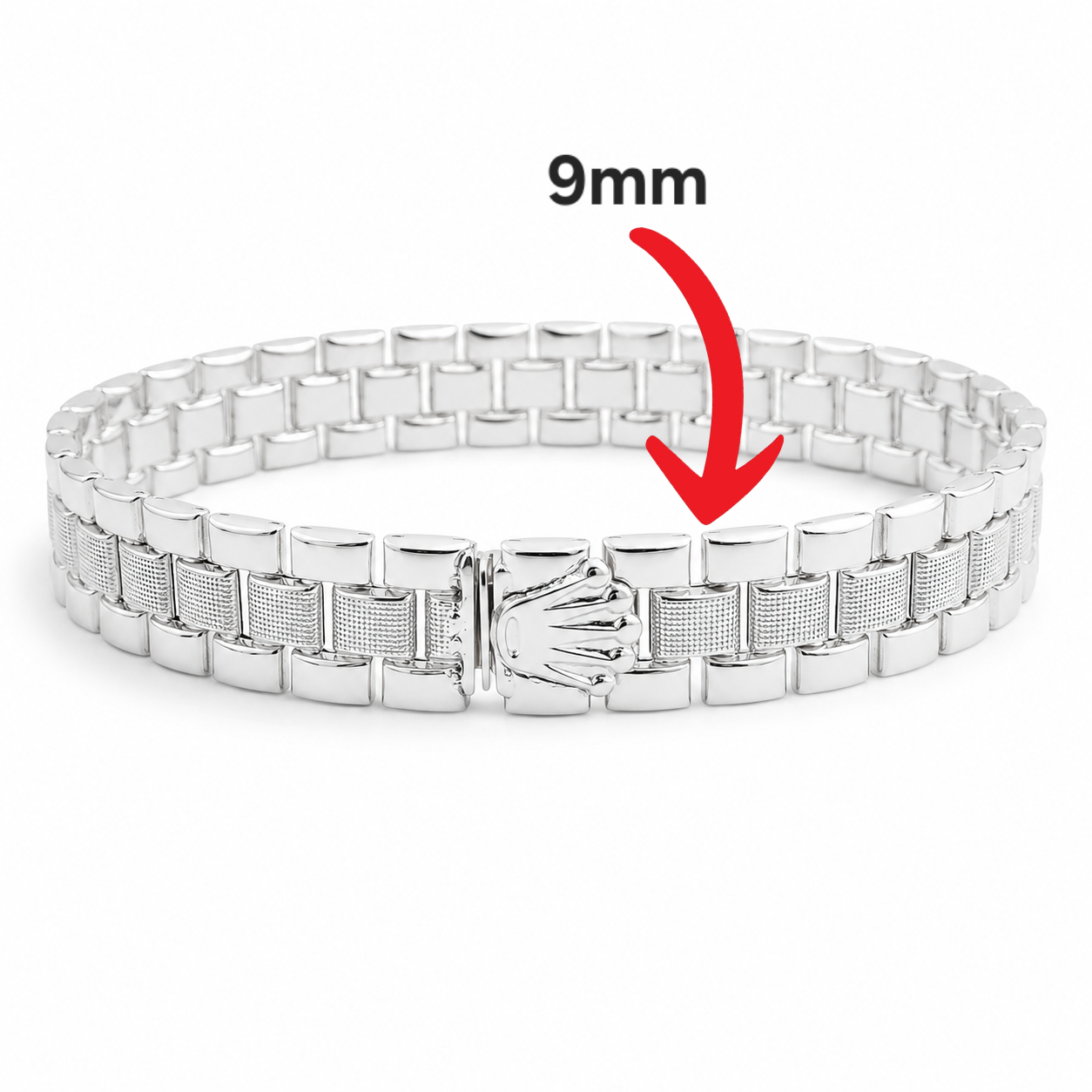 Pulso Rolex Ancho 9mm