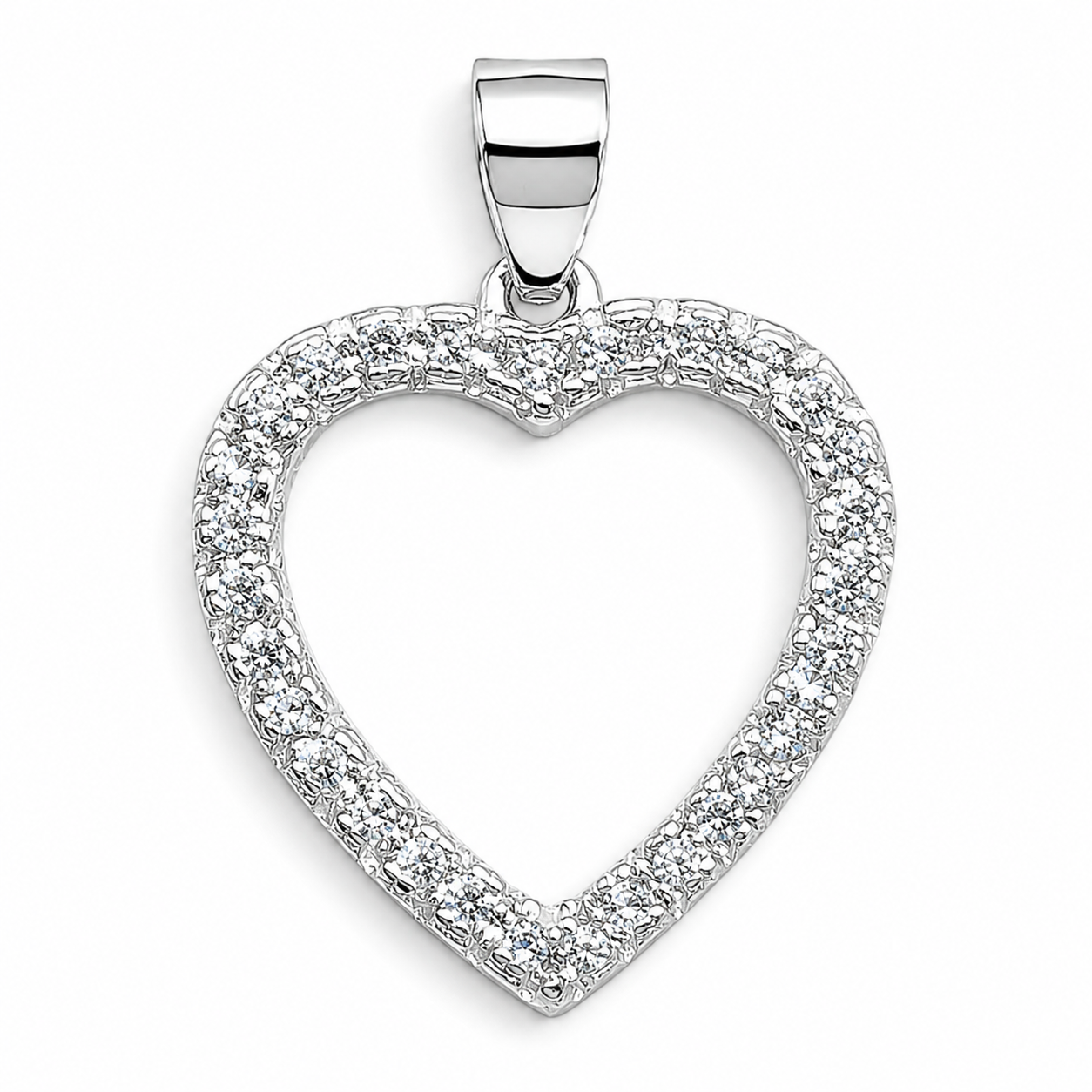 Dije Corazon Plata Ley 925