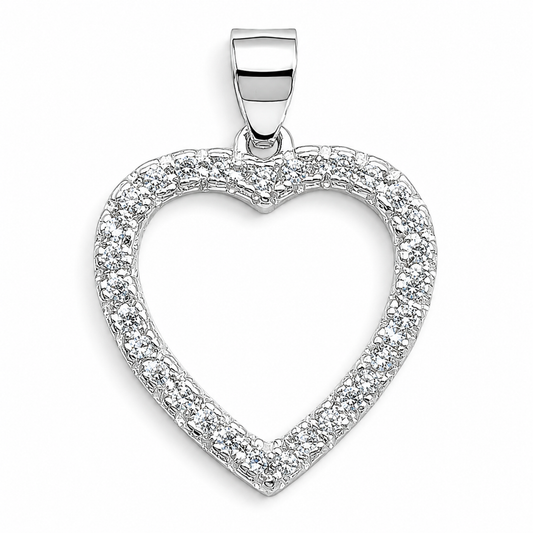 Dije Corazon Plata Ley 925