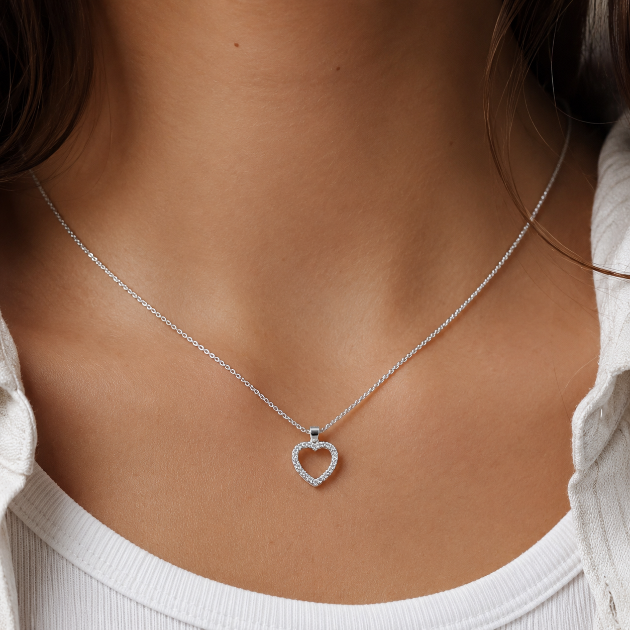 Dije Corazon Plata Ley 925
