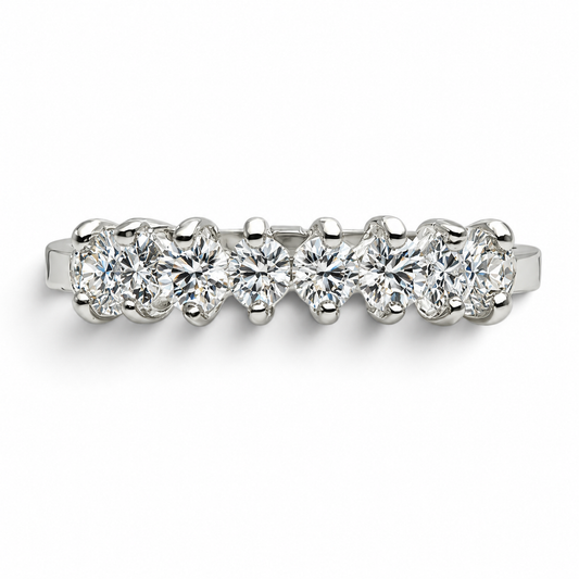 Anillo Zirconia Blanca Plata Ley 925