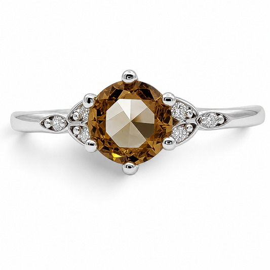 Anillo Zultanita Plata Ley 925