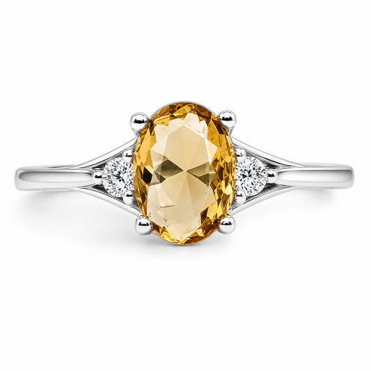 Anillo Ovalo Zultanita Plata Ley 925