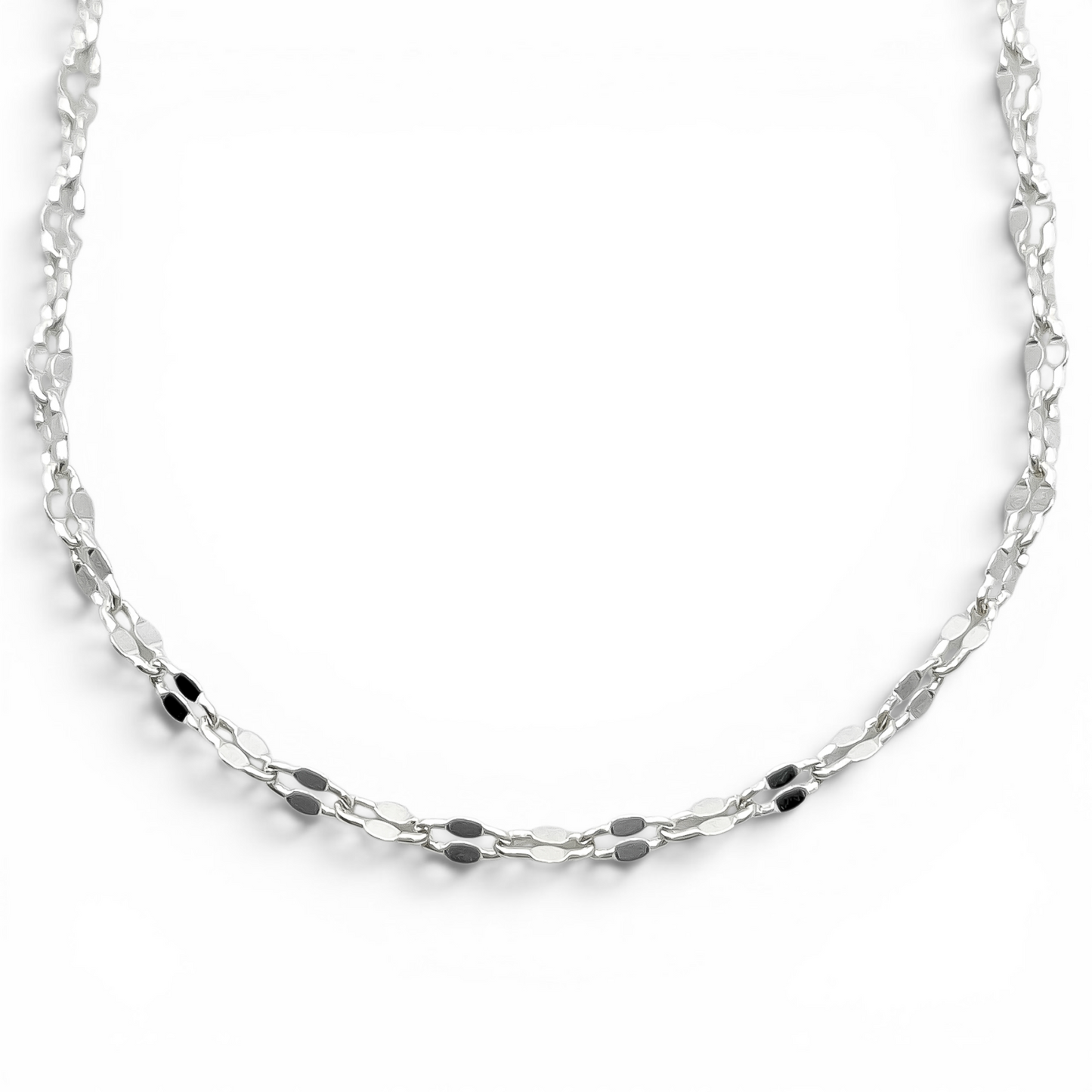 Cadena Ligera 2mm Plata Ley 925