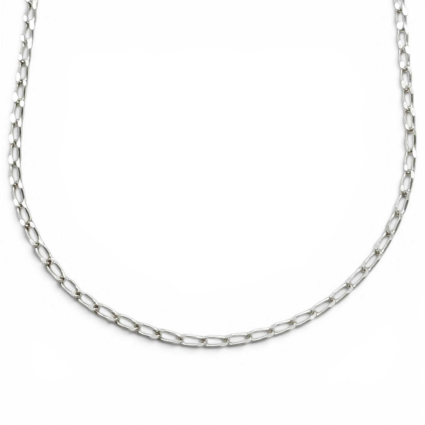 Cadena Ligera 1mm Plata Ley 925