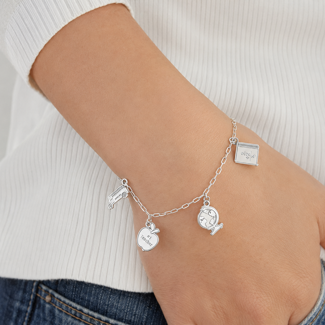 Pulsera Maestro Plata Ley 925