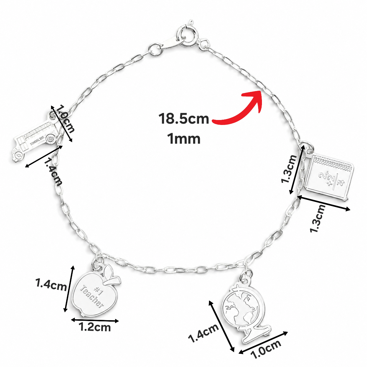Pulsera Maestro Plata Ley 925